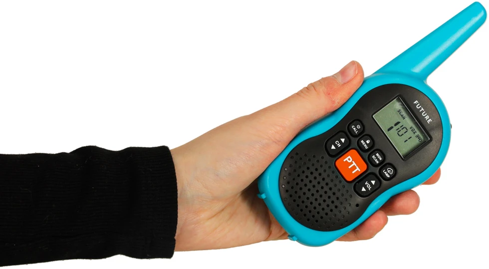 Ikonka Vaikams skirti Walkie Talkie radijo imtuvai 3 km pasiekiamumas, rinkinys 2 vnt.