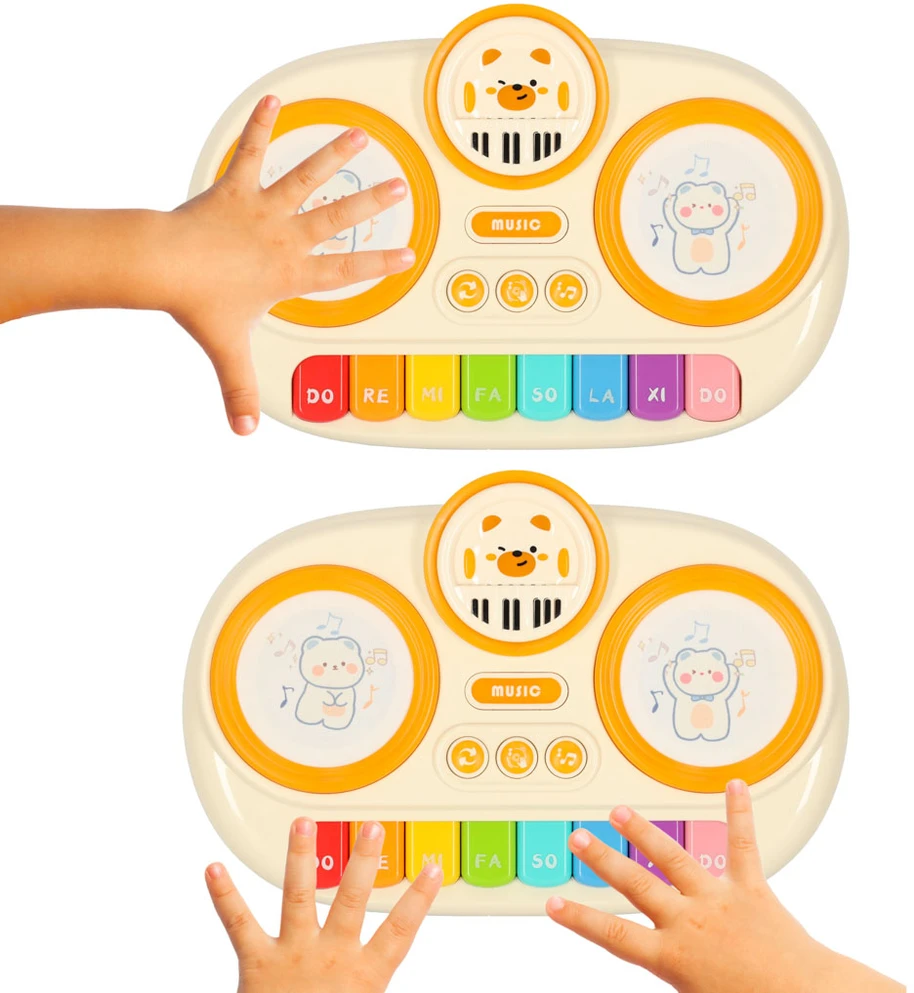 Ikonka Muzikinis žaislas vaikams su baterijomis