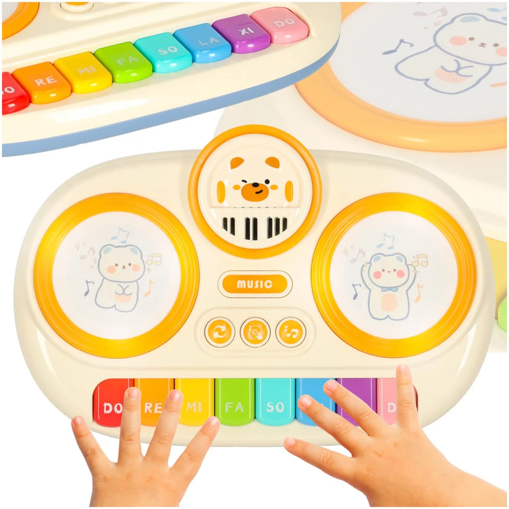 Ikonka Muzikinis žaislas vaikams su baterijomis