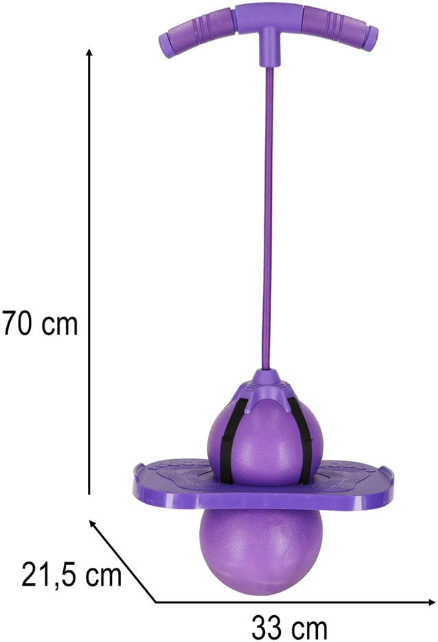Ikonka Balansinis šokliukas "POGO" violetinis
