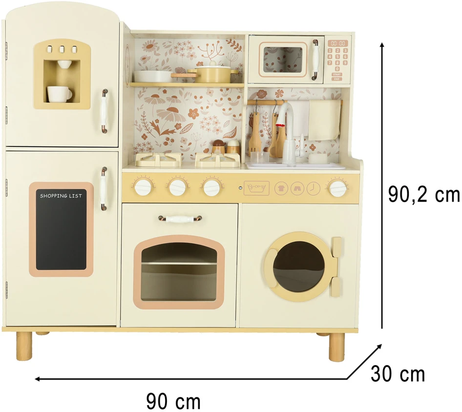 Ikonka Medinė virtuvė 90 cm