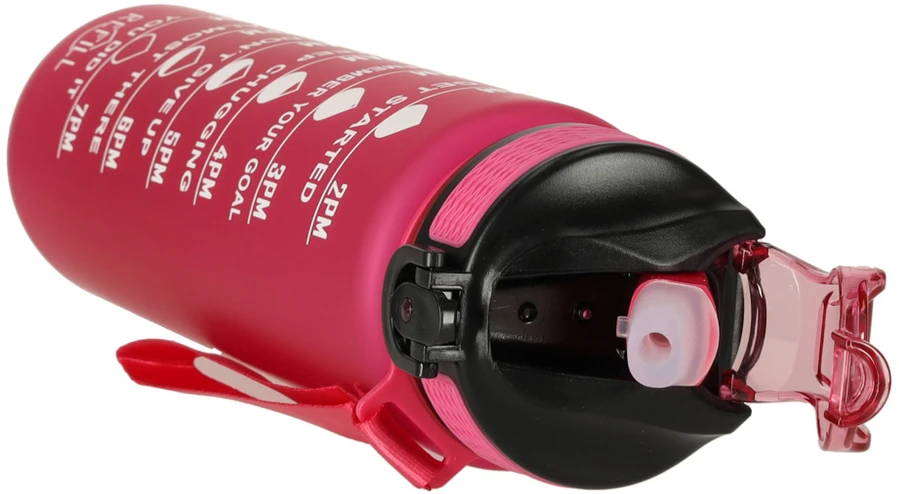 Gertuvė dviračiui 1000ml Time market bottle Rožinė