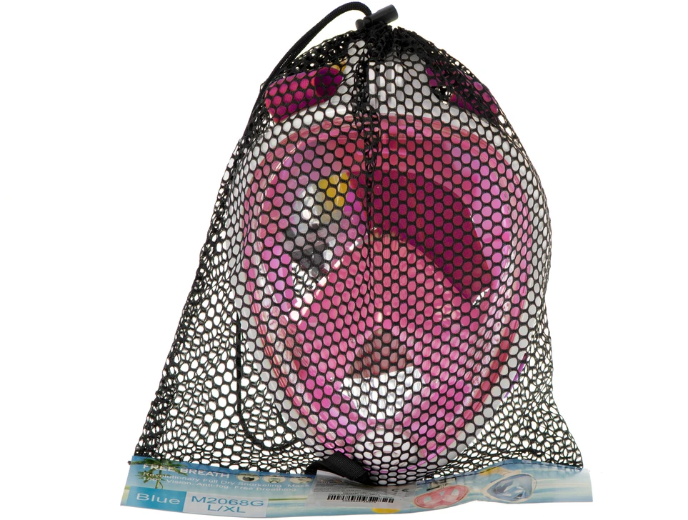 KIK Sulankstoma nardymo kaukė, S/M, rožinė