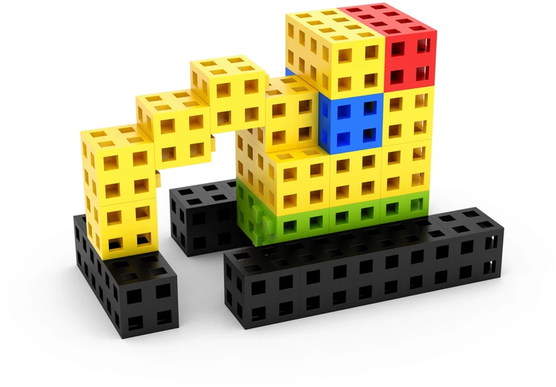 Meli Cube konstruktorius (50 el.)