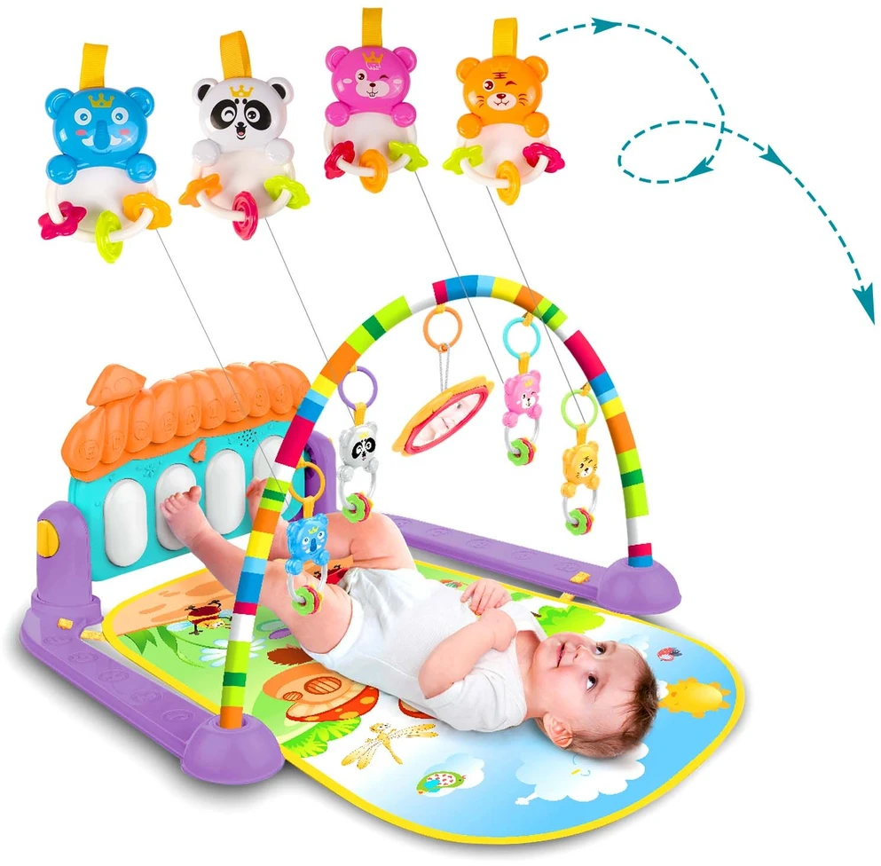 Interaktyvus edukacinis kilimėlis „Ricokids“ su pianinu - 7316