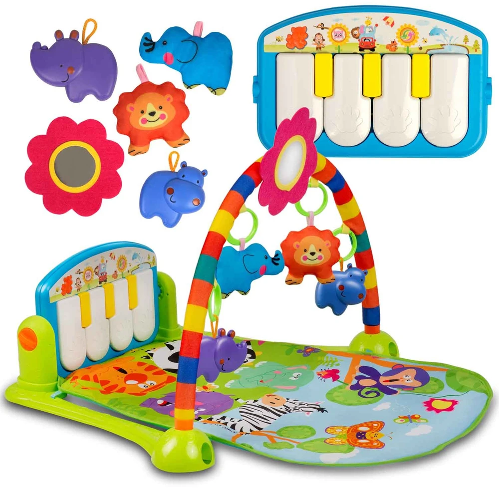 Interaktyvus edukacinis kilimėlis „Ricokids“ su pianinu - 7316