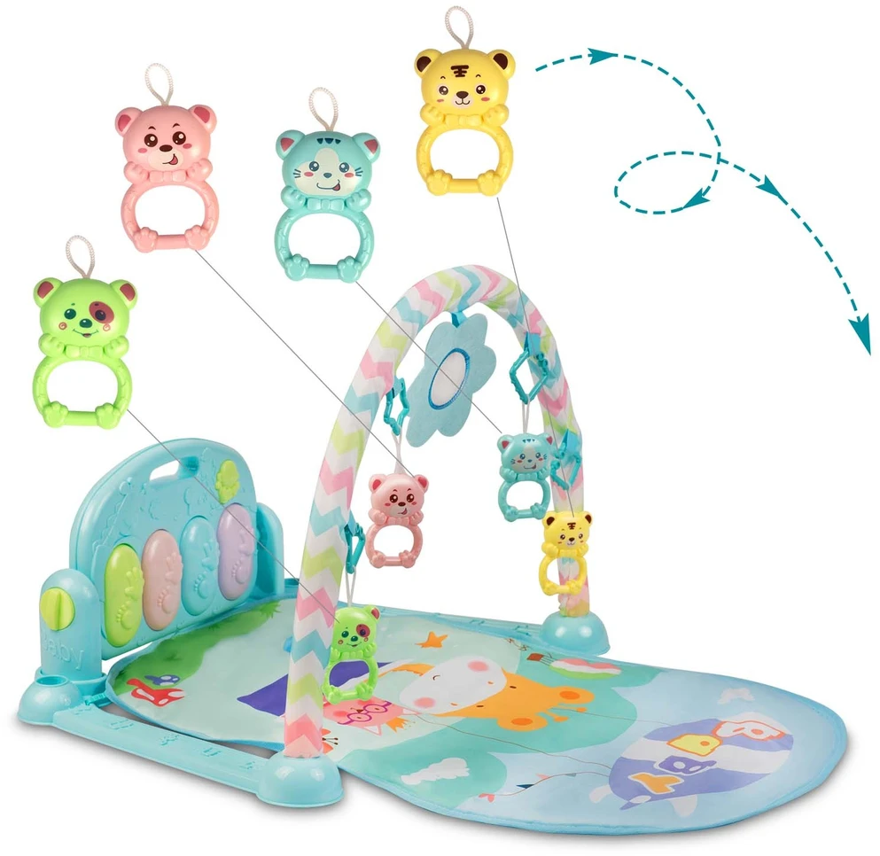 Interaktyvus edukacinis kilimėlis „Ricokids“ su pianinu – 7314