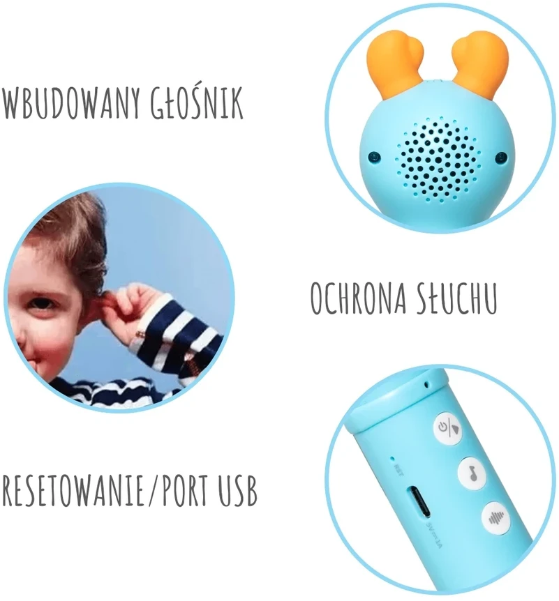 Interaktyvus edukacinis rašiklis anglų kalbos mokymuisi vaikams nuo 3 metų, Alilo D3C