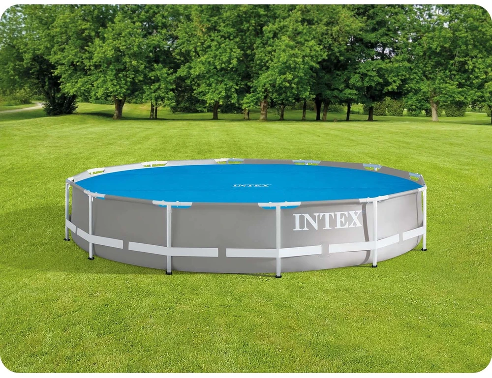 Telone Intex Baseino uždangalas, mėlynas, 348cm, polietilenas
