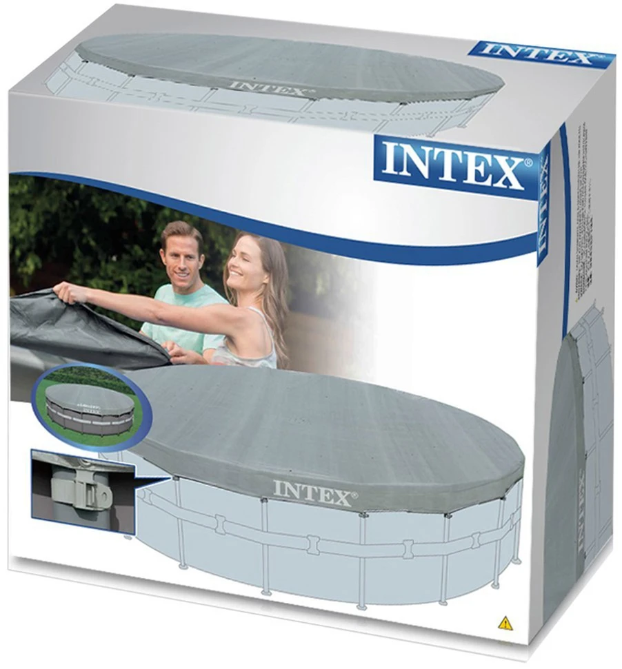 Baseino uždanga karkasiniam baseinui 488 cm INTEX 28040