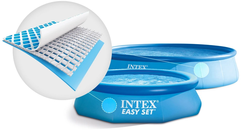 Sodo išplėtimo baseinas 244 x 76 cm 2 viename INTEX 28110