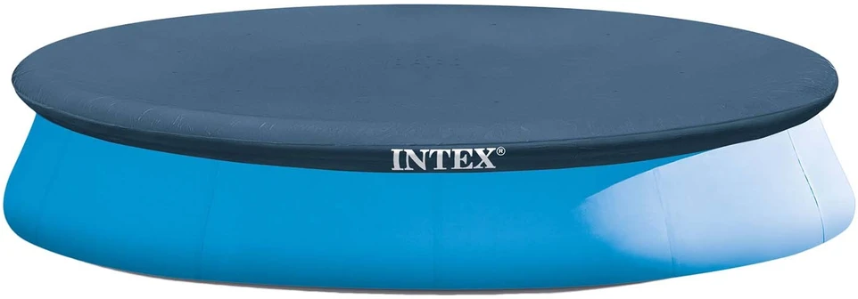Intex Pripučiamas baseinas, 366 x 76 cm, apvalus šeimos baseinas, su filtravimo pompa, lengvai pastatomas sodo baseinas