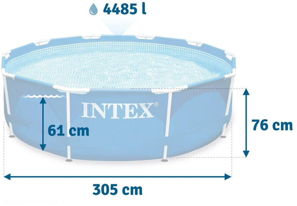 Karkasinis baseinas Intex 28200NP 305x76cm