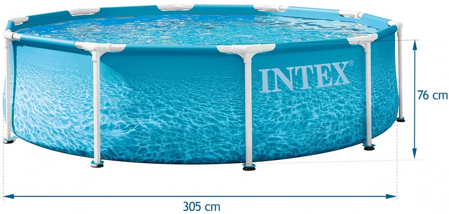 INTEX 28206ND 305x76 cm 5in1 rėminis baseinas