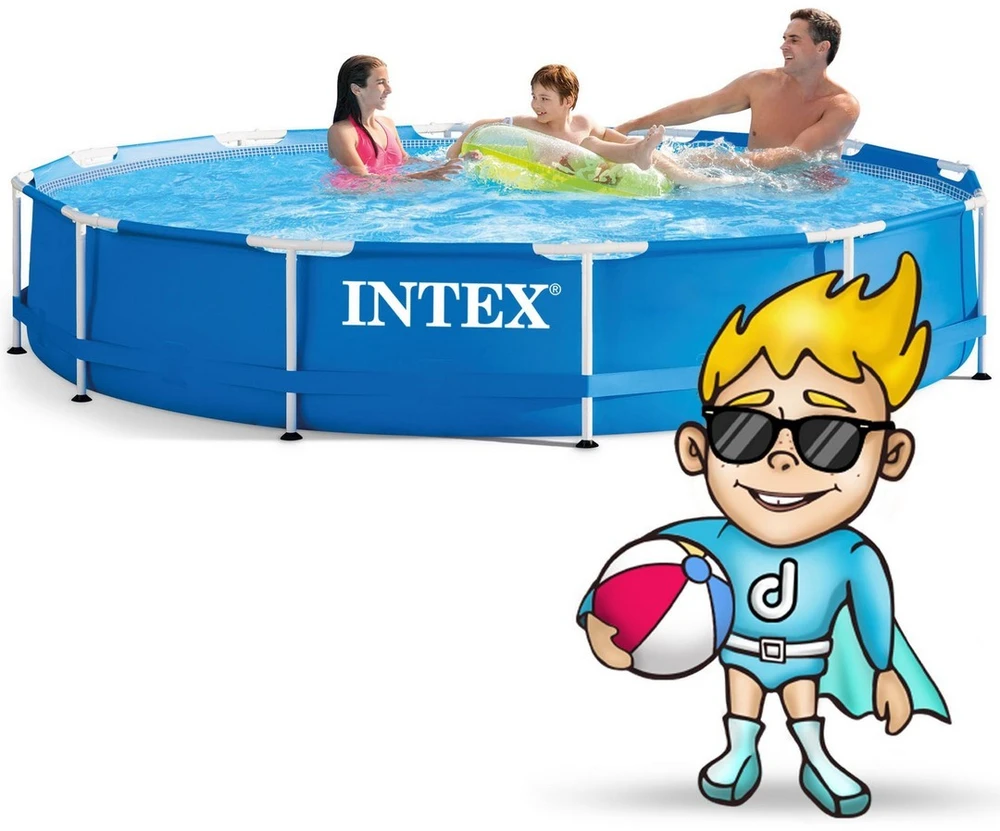 Surenkamas baseinas INTEX 366x76 cm