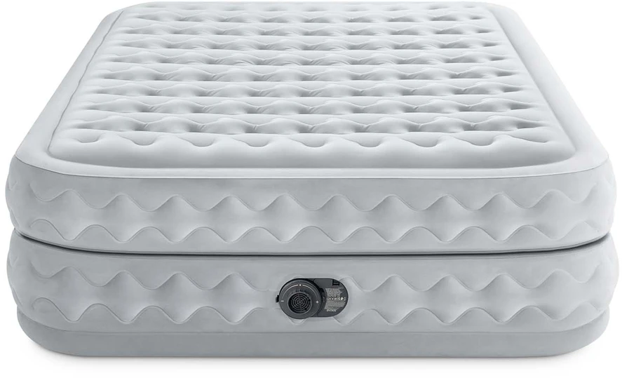 INTEX 64490ND pripučiamas čiužinys 203x152x51 cm su integruota elektrine pompa