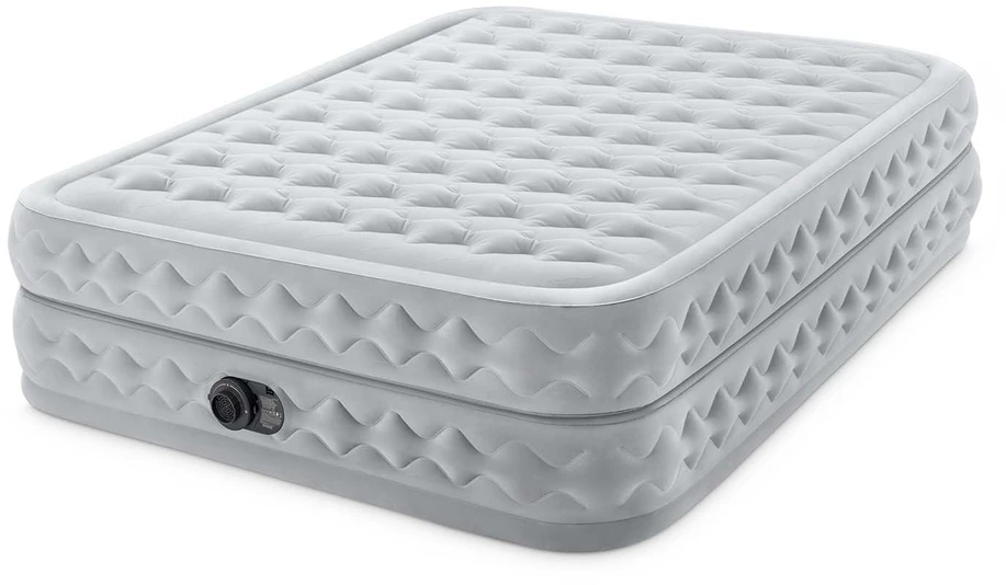 INTEX 64490ND pripučiamas čiužinys 203x152x51 cm su integruota elektrine pompa