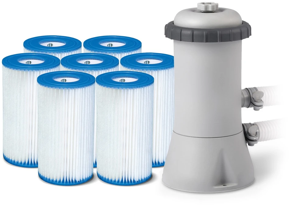Baseino filtro pompa 2006L/h INTEX 28604 / 29000 + 7 filtrai!