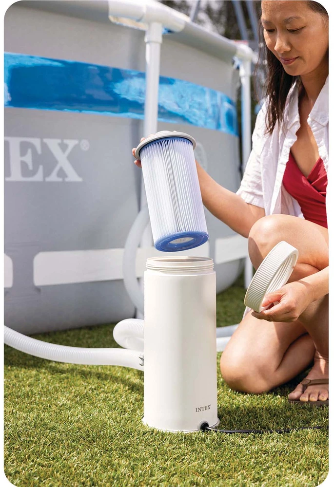 Intex Galingas baseino siurblys su filtru ir montavimo komponentais