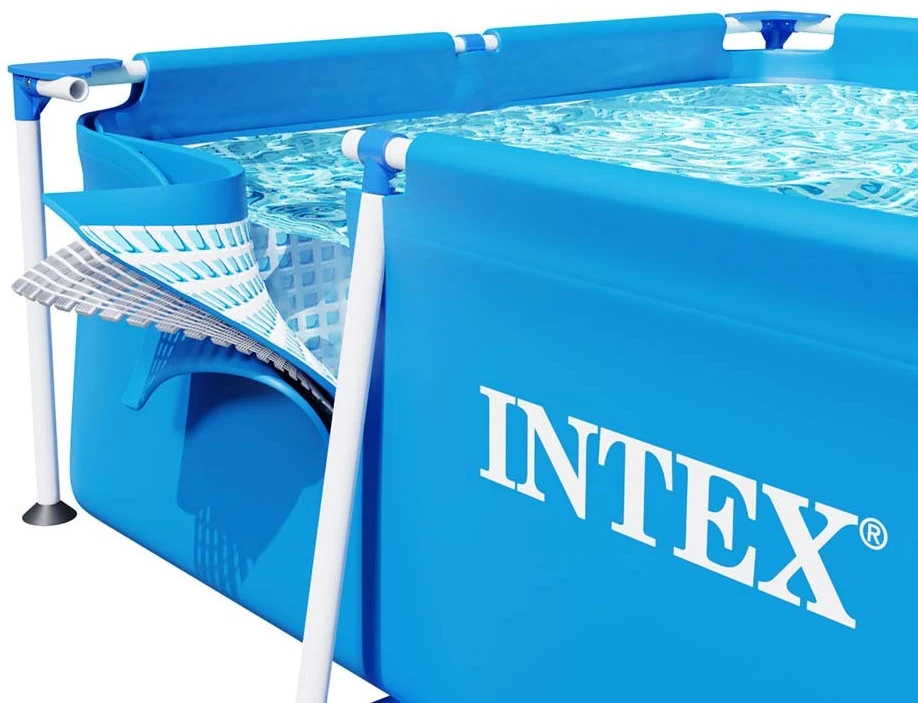 Intex lauko baseinas su rėmu 220 x 150 x 60 cm, 15 viename, modelis 28270