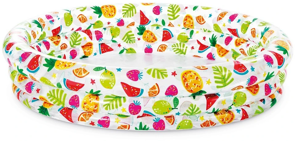 INTEX pripučiamas baseinas ananasas 132 x 28 cm 59431