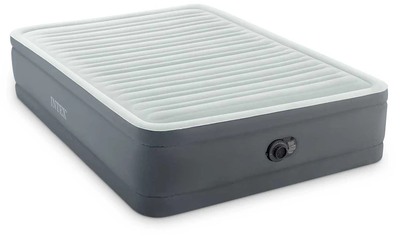 Pripučiamas čiužinys 203x152x46 cm su įmontuotu elektriniu siurbliu INTEX 64906ND