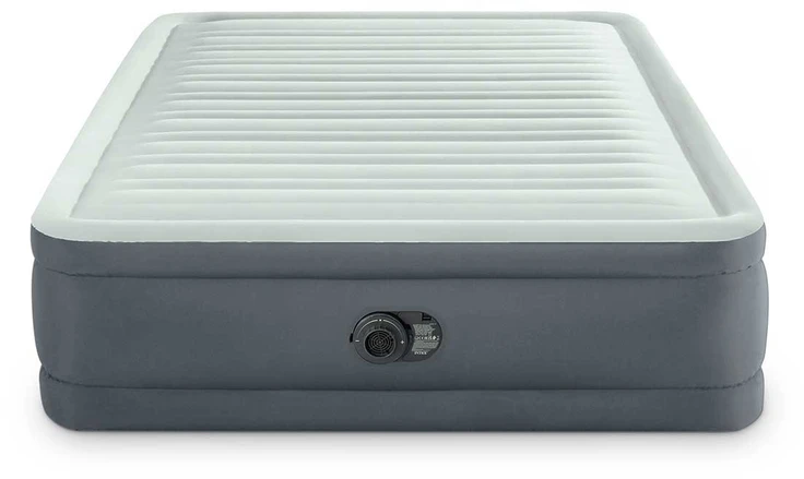 Pripučiamas čiužinys 203x152x46 cm su įmontuotu elektriniu siurbliu INTEX 64906ND