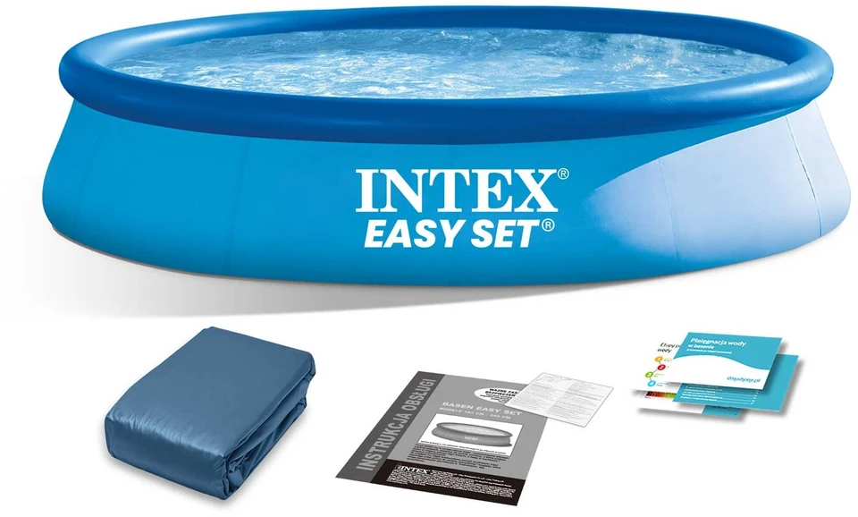 Sodo išplėtimo baseinas 396 x 84 cm INTEX 28143 2in1