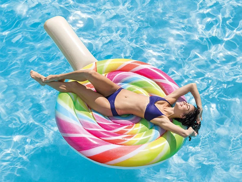 Pripučiamas čiužinys Intex Lollipop 208x135cm (58753)