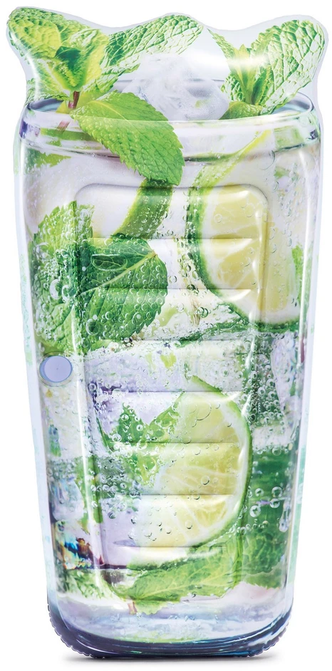 Pripučiamas čiužinys Intex Sparkling lime soda 58778 178x91cm