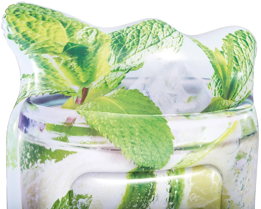 Pripučiamas čiužinys Intex Sparkling lime soda 58778 178x91cm