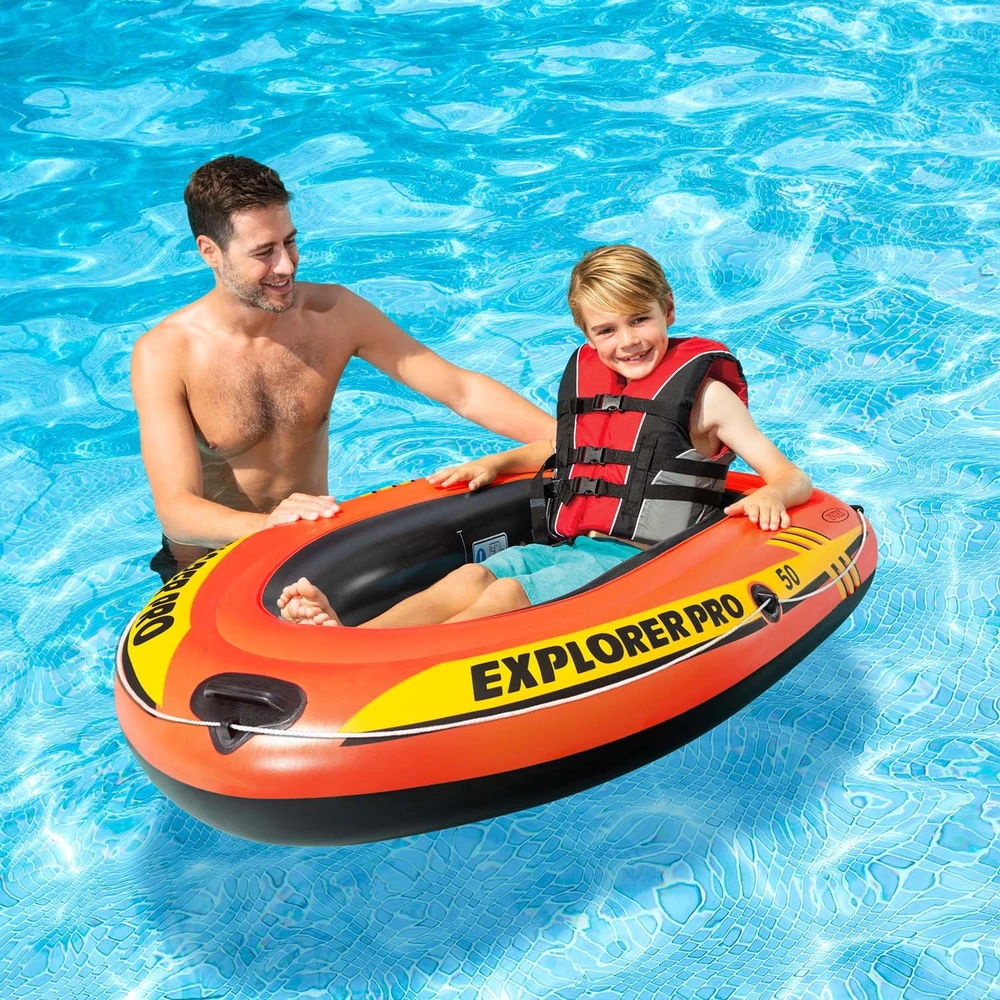 INTEX Pripučiamas pontonas Explorer PRO 50 137 x 85 x 23 cm 58354