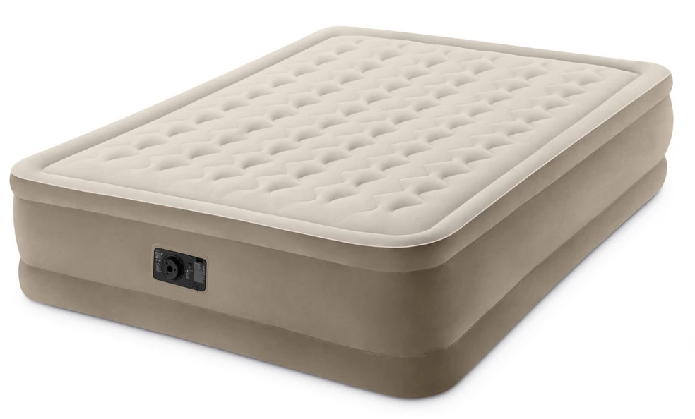 Aksominis čiužinys su elektriniu siurbliu 203 x 152 x 42 cm INTEX 64458