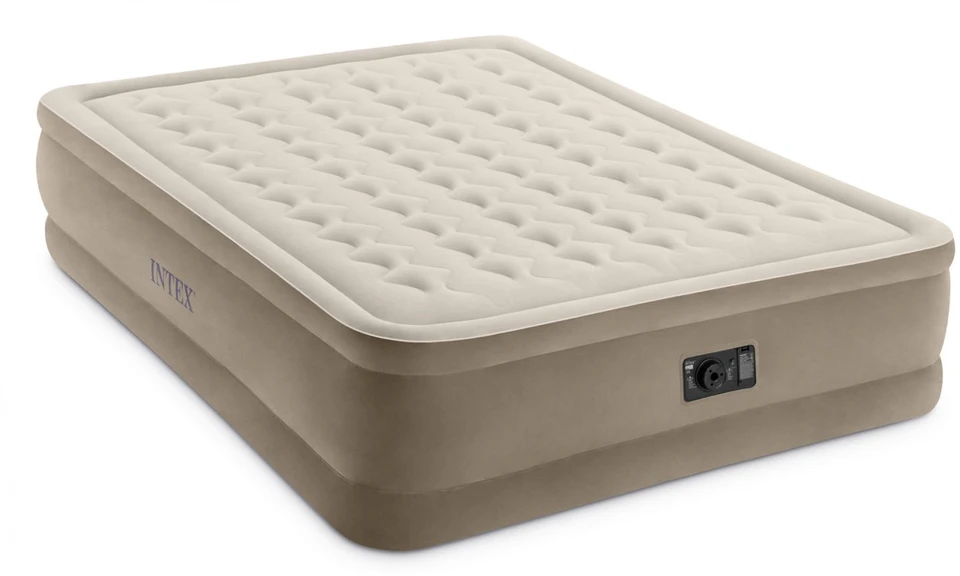 Aksominis čiužinys su elektriniu siurbliu 203 x 152 x 42 cm INTEX 64458