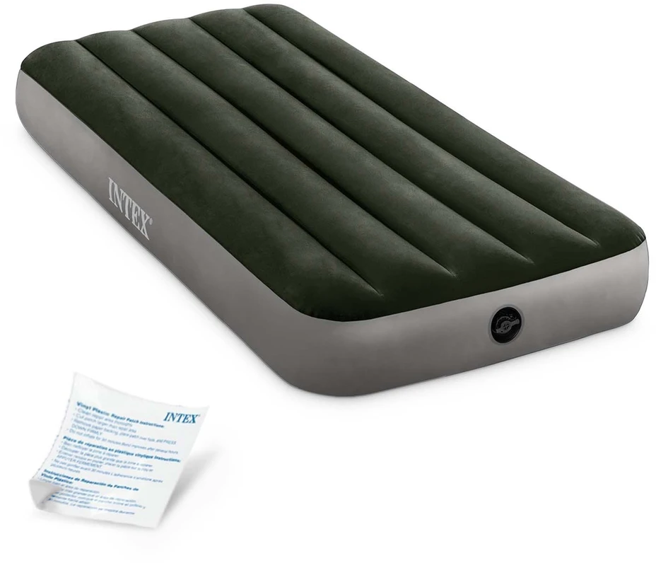 Pripučiamas čiužinys INTEX Cot Dura-Beam, Prestige Downy Airbed 76x191x25cm