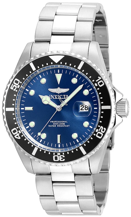 Laikrodis vyrams INVICTA PRO DIVER 22054 - WODOSZCZLNOŚĆ 200m, koperta 43mm