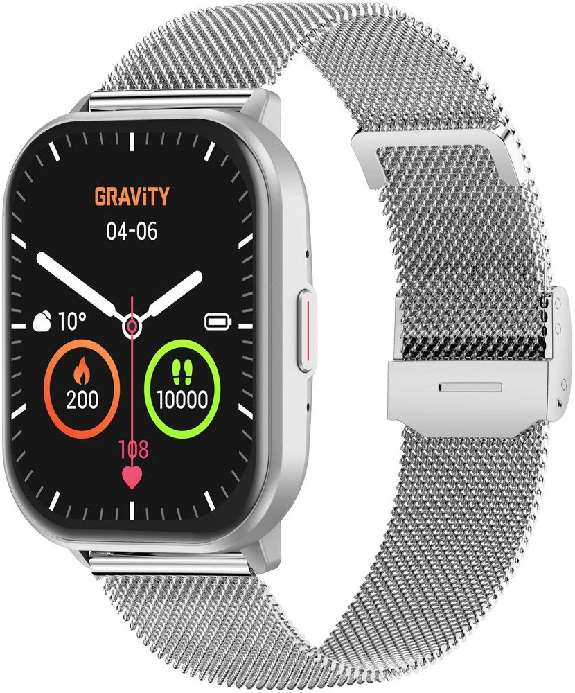 Išmanusis laikrodis DAMSKI GRAVITY GT43-2 - DODATKOWY PASEK (sg054b)