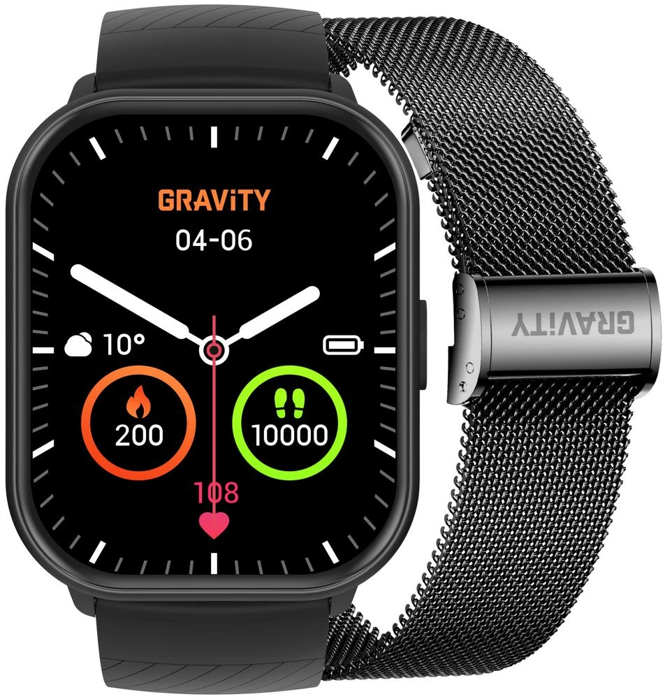 Išmanusis laikrodis DAMSKI GRAVITY GT43-3- DODATKOWY PASEK (sg054b)