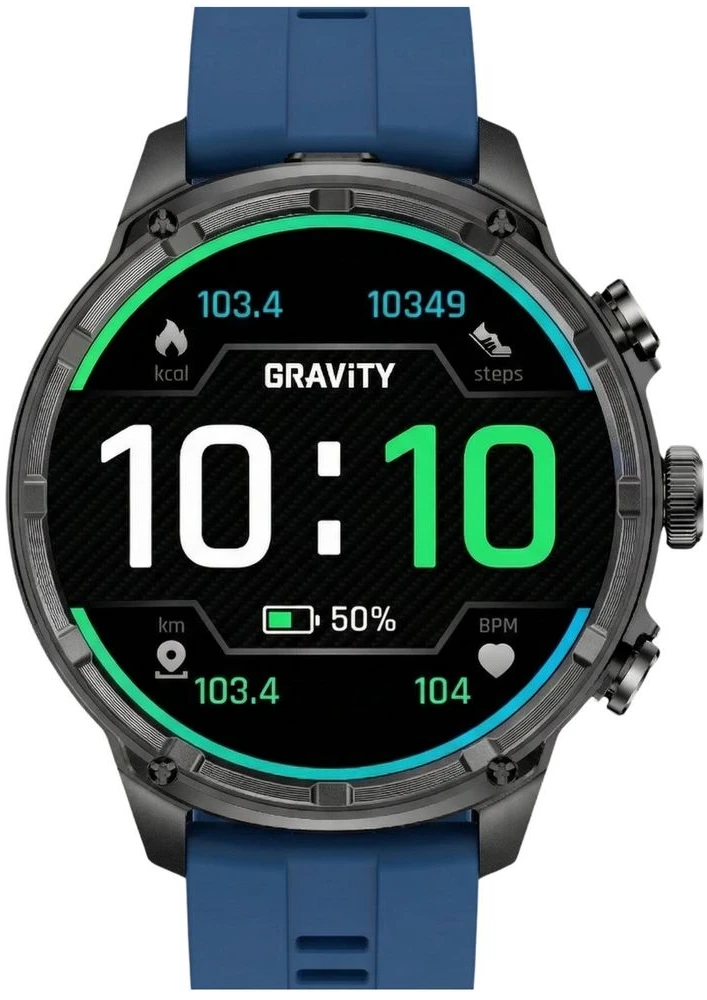 Išmanusis laikrodis MĘSKI GRAVITY GT41-2 - BLUETOOTH CALL, DODATKOWA BRANSOLETA (sg053b)