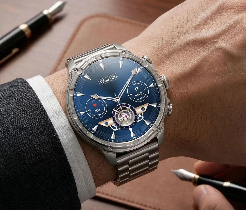 Išmanusis laikrodis MĘSKI GRAVITY GT41-3 - BLUETOOTH CALL, DODATKOWA BRANSOLETA (sg053c)