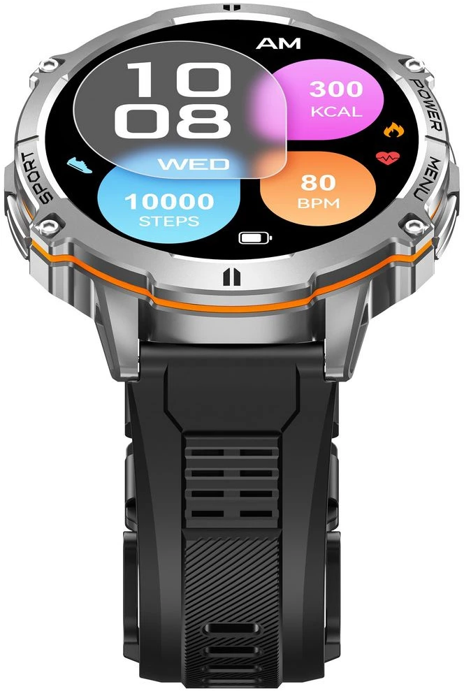 Išmanusis laikrodis MĘSKI GRAVITY GT42-3 - AMOLED, DODATKOWA BRANSOLETA (sg056c)