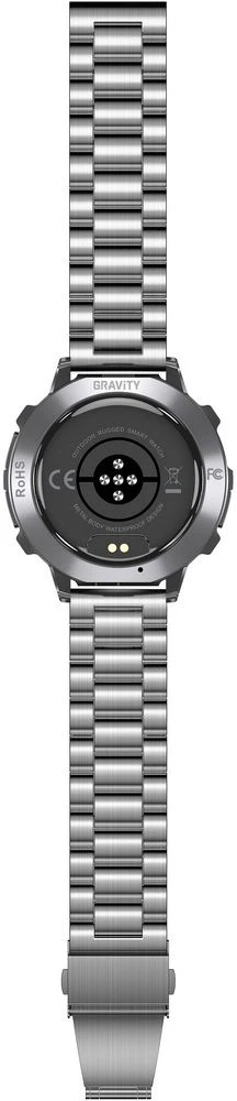 Išmanusis laikrodis MĘSKI GRAVITY GT42-3 - AMOLED, DODATKOWA BRANSOLETA (sg056c)