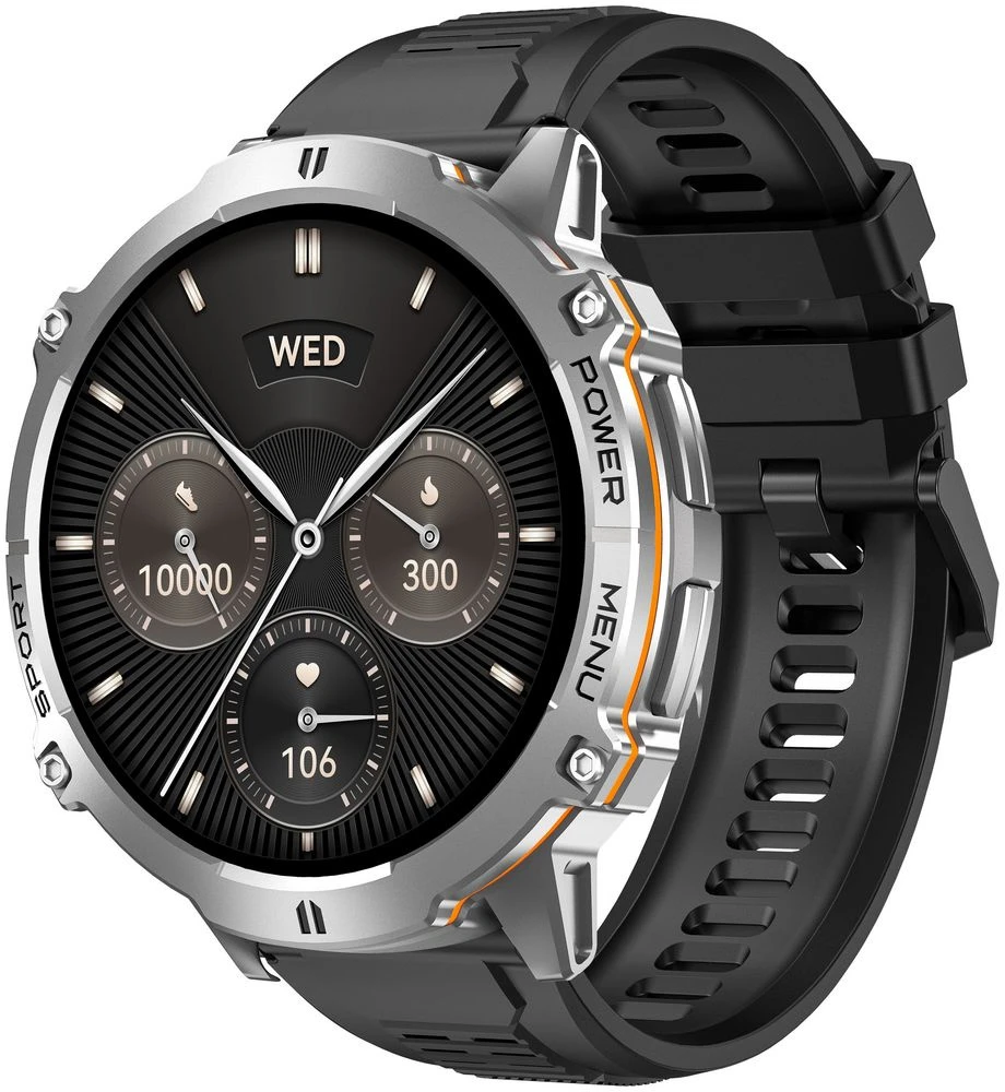 Išmanusis laikrodis MĘSKI GRAVITY GT42-3 - AMOLED, DODATKOWA BRANSOLETA (sg056c)