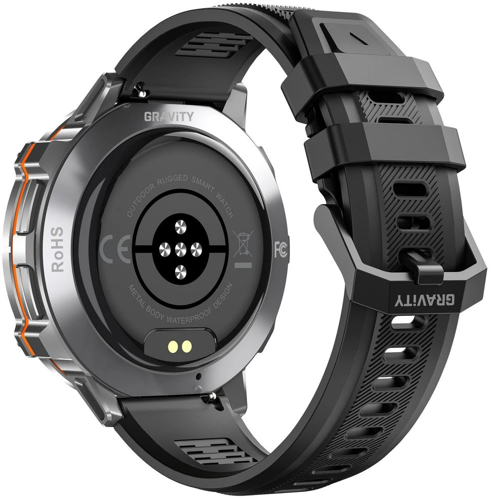 Išmanusis laikrodis MĘSKI GRAVITY GT42-3 - AMOLED, DODATKOWA BRANSOLETA (sg056c)