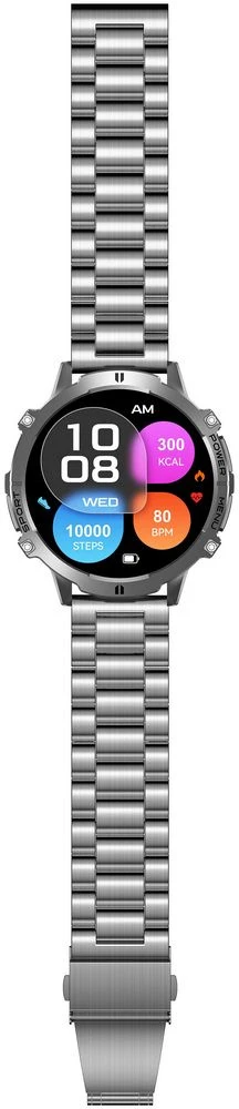 Išmanusis laikrodis MĘSKI GRAVITY GT42-3 - AMOLED, DODATKOWA BRANSOLETA (sg056c)