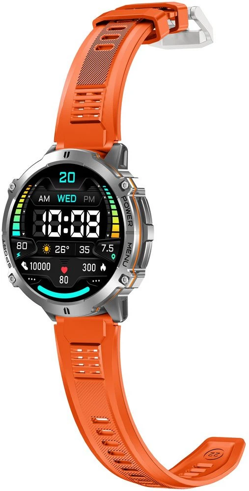 Išmanusis laikrodis MĘSKI GRAVITY GT42-4 - AMOLED, DODATKOWA BRANSOLETA (sg056d)