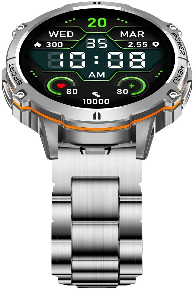 Išmanusis laikrodis MĘSKI GRAVITY GT42-4 - AMOLED, DODATKOWA BRANSOLETA (sg056d)