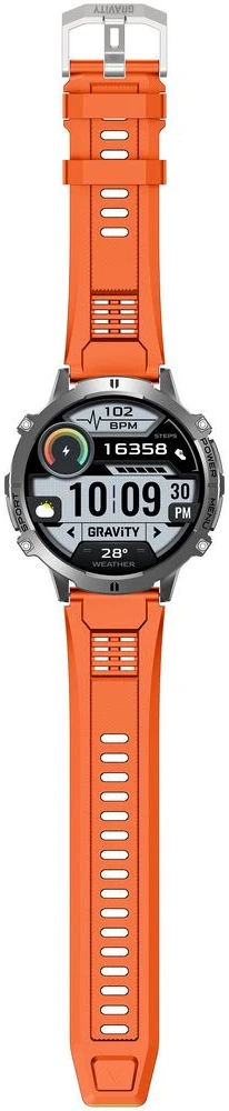 Išmanusis laikrodis MĘSKI GRAVITY GT42-4 - AMOLED, DODATKOWA BRANSOLETA (sg056d)