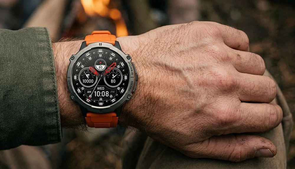 Išmanusis laikrodis MĘSKI GRAVITY GT42-5 - AMOLED, DODATKOWA BRANSOLETA (sg056e)