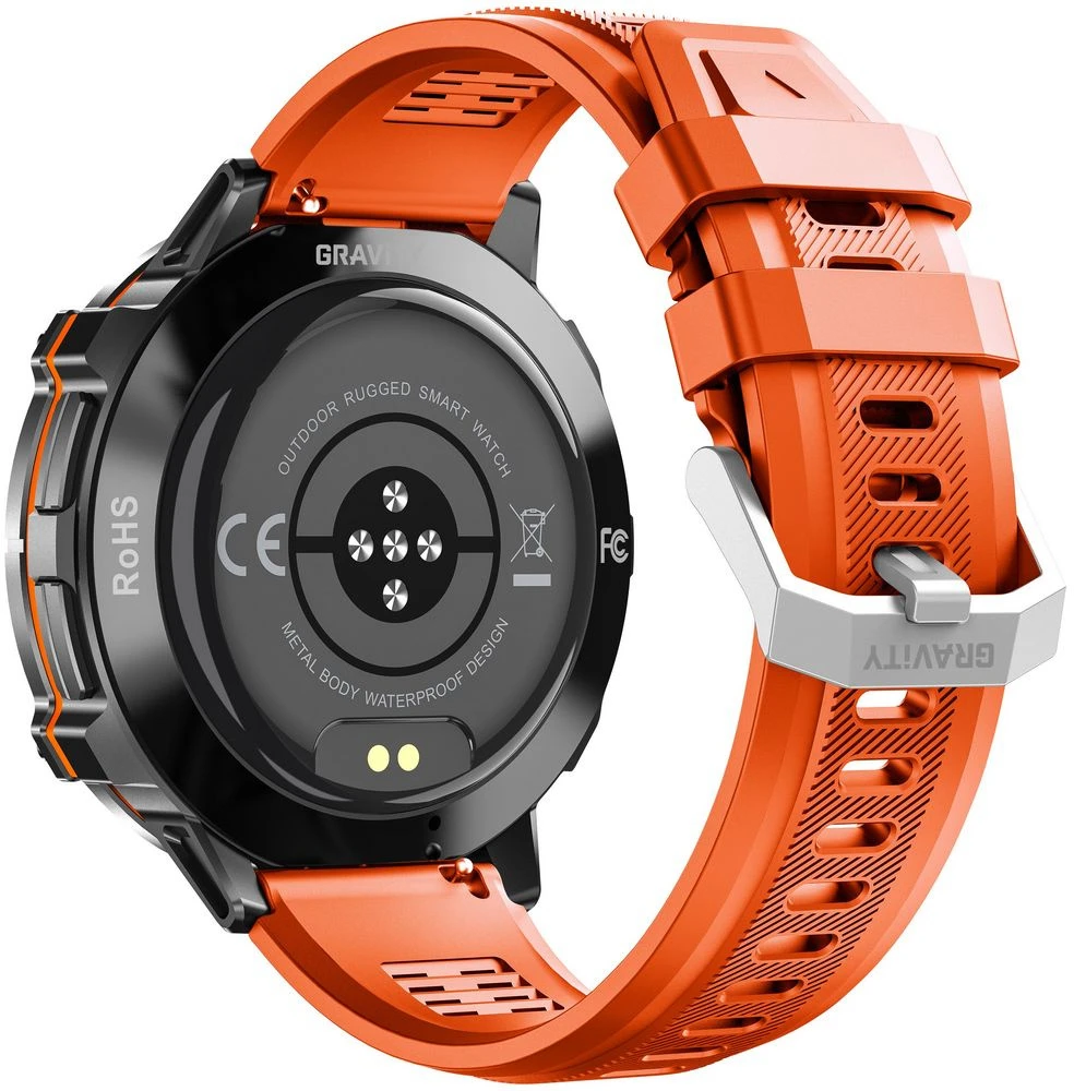 Išmanusis laikrodis MĘSKI GRAVITY GT42-5 - AMOLED, DODATKOWA BRANSOLETA (sg056e)